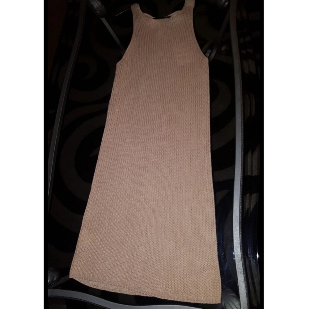 Theory crochet cream dress